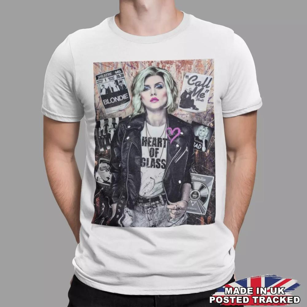 Blondie Debbie Harry 80s 90s T-Shirt Jap Poster Movie Film Classic Retro Unisex T-Shirt XXXXL