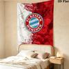 Fc Bayern Munich Wall Tapestry Aesthetic Wall Hanging Printed Fabric Blanket Decorative Tapestries For Bedroom Living Room Home Decor