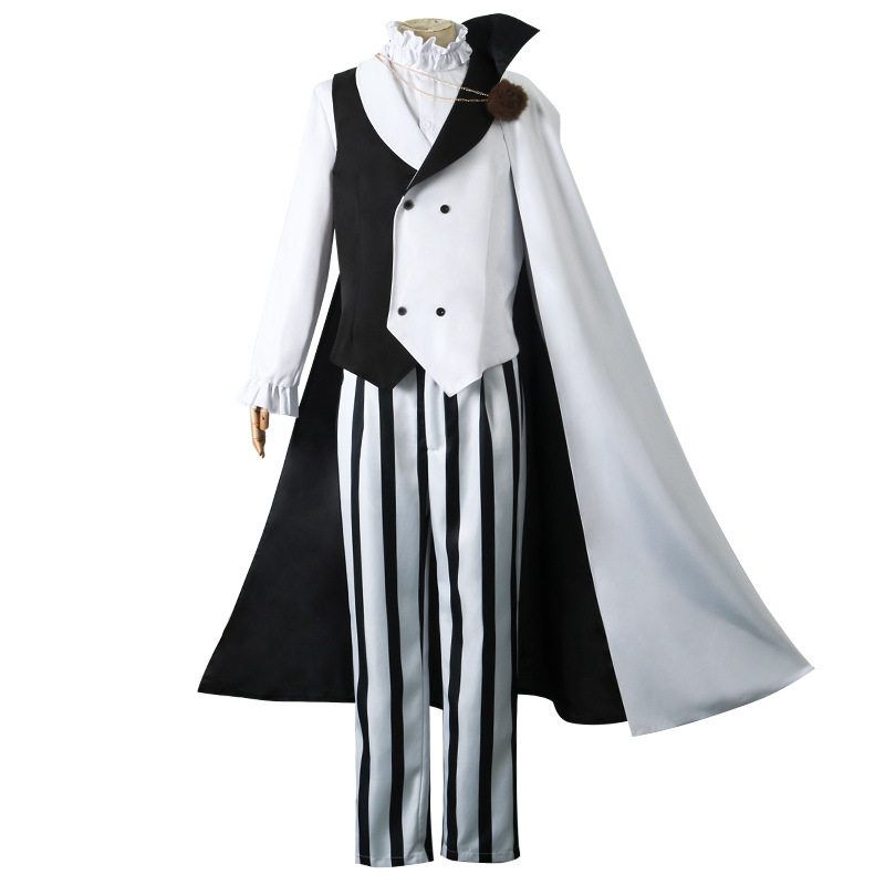 Bungo Stray Dogs Season 4 Cosplay Costume Nikorai Nikolai Gogol Cosplay Outfit