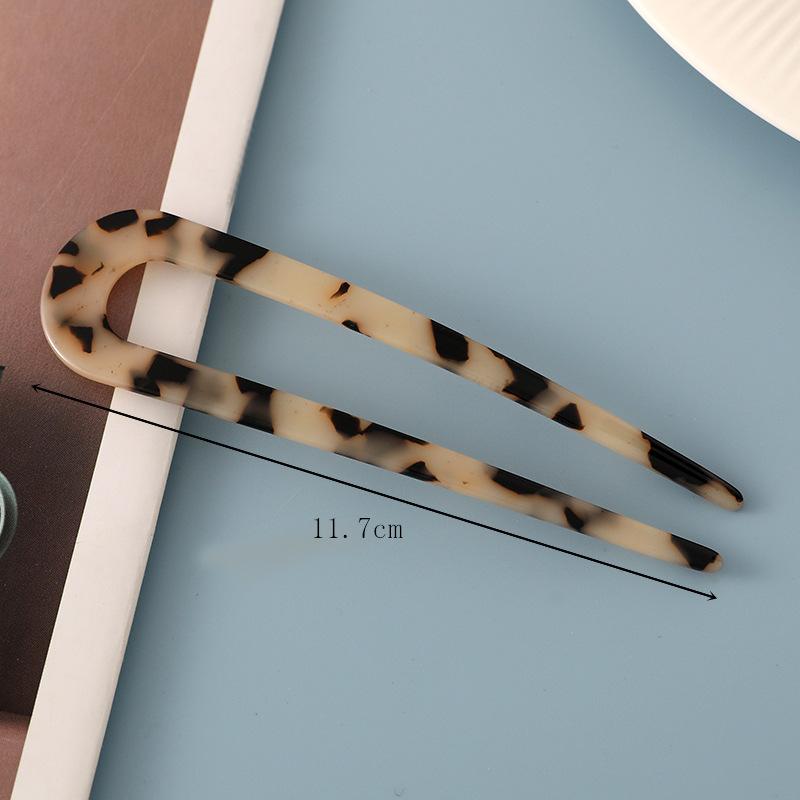 Fashion Hairpin Hair Sticks Women Hair Clip Elegant Colorful Acetate Hair Clips Girls Hair Sticks Hair Accessories Hairpin New
