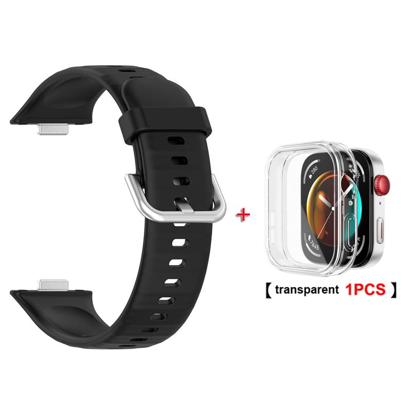 Pulseira de substituição para Huawei Watch Fit 3 Pulseiras de silicone Pulseira para Huawei FIT 3 Acessórios de pulseira de relógio