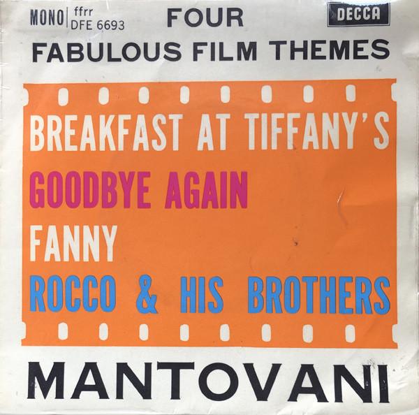 

7inch Record MANTOVANI & HIS ORCHESTRA - Four Fabulous Film Themes DFE6693 Decca 1961 UK Soundtracks & Musicals Used