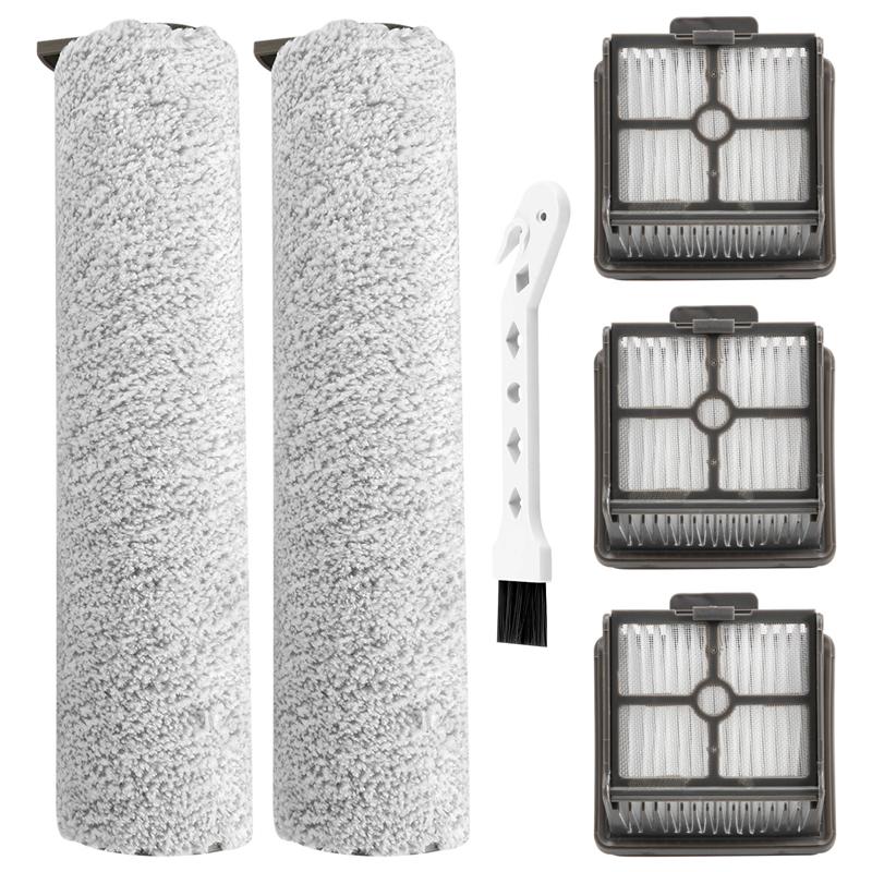 A20F-Roller Brush Hepa Filter Replacement For Xiaomi Dreame H11 / H11 Max Wet And Dry Vacuum Cleaner Spare Parts Accessories