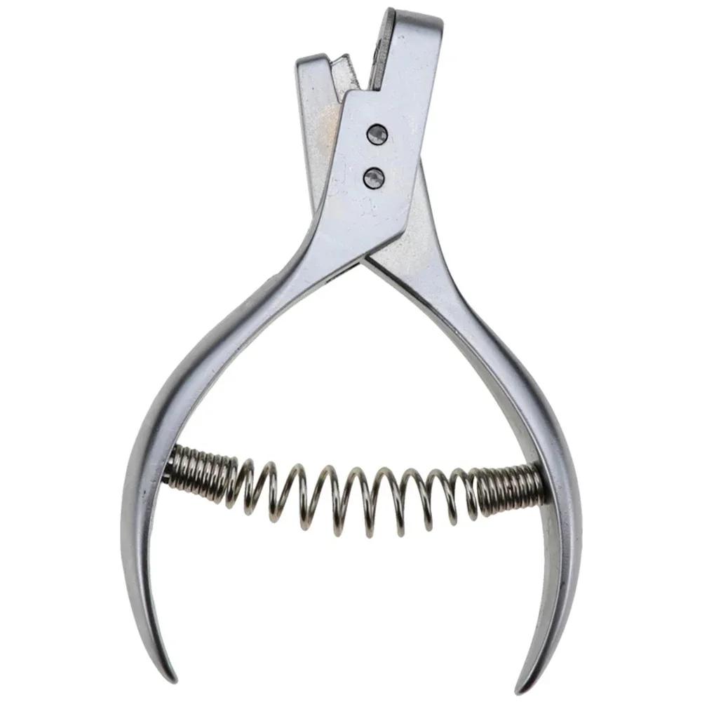 Hole Puncher Punching Pliers DIY Metal Steel Pattern Hole Notcher Sewing Pliers Notch Punch Tailor Designer Hand Tools