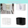 Elegant Storage Container With Cover For Cotton Pads And Multiroom Desk Organization