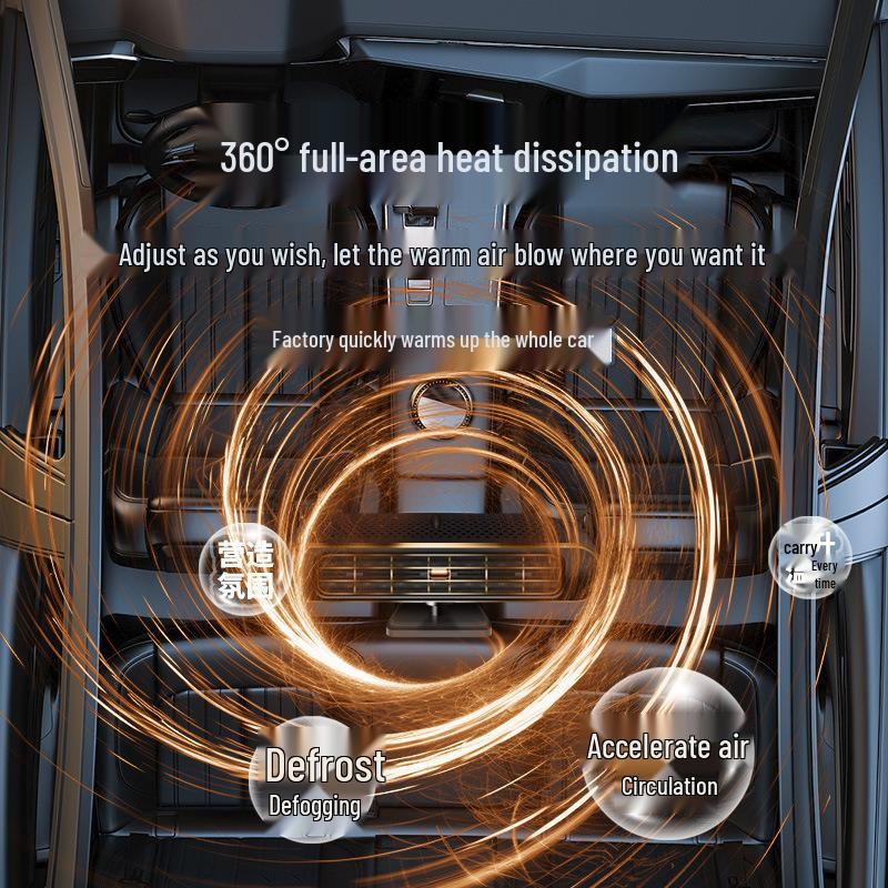 Zhongheng High-Power Dual-Use Car Heater & Defroster for Winter