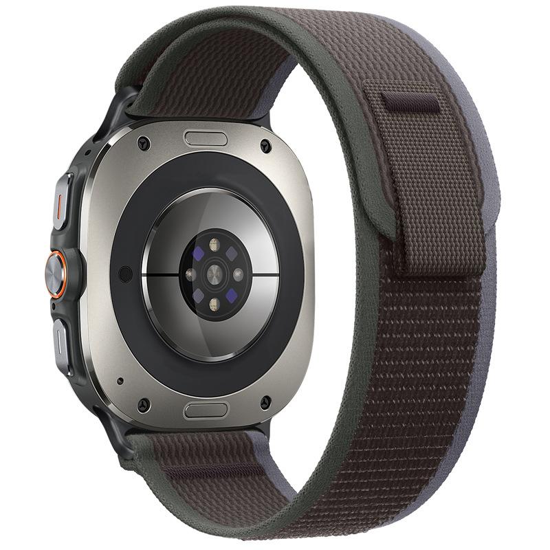 Trail Loop Strap for Samsung Galaxy Watch Ultra 47mm Nylon Bracelet Wristband for Galaxy Watch 8 Ultra 47mm Breathable Belt