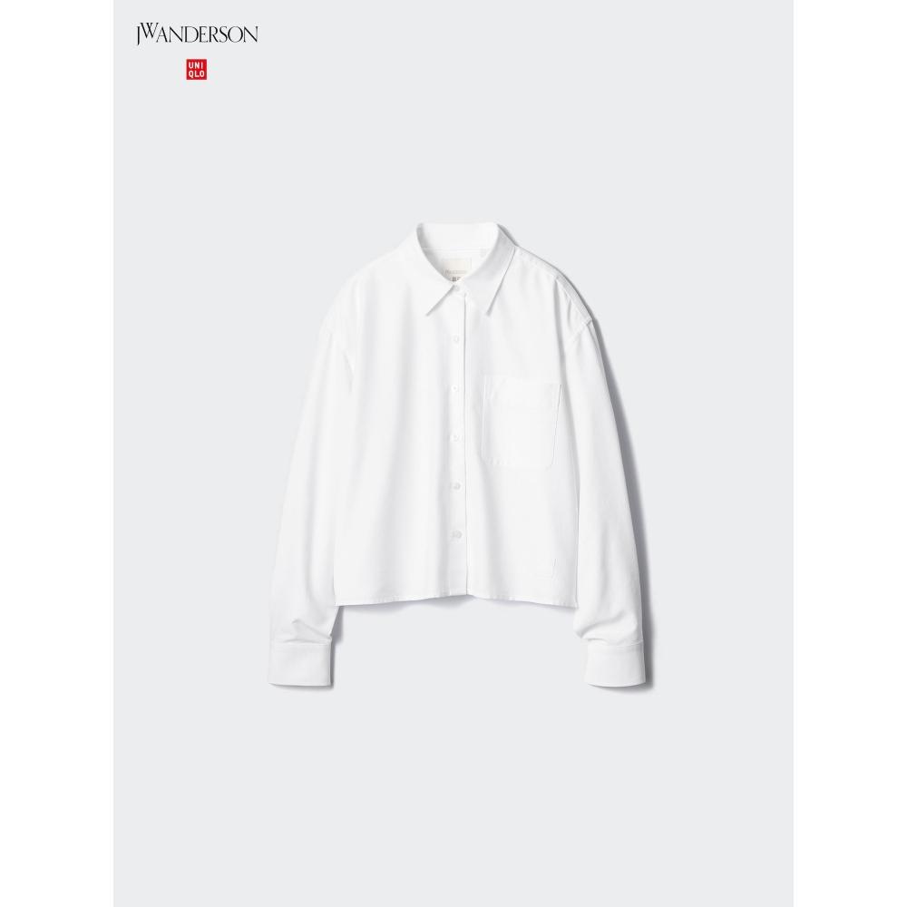 Uniqlo Oxford Boxy Shirt  Long Sleeve 