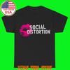 Social Distortion Kiss Black T-Shirt Tee Top Unisex