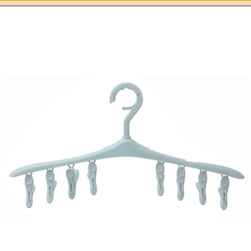 3Pcs Multi Functional Hanger Household Windproof Plastic Clip Clothes Rack Student Dormitory Sock Drying Clip