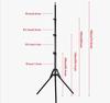 Adjustable 1.6m Wig Stand - Folding Hairdressing Beauty Tripod