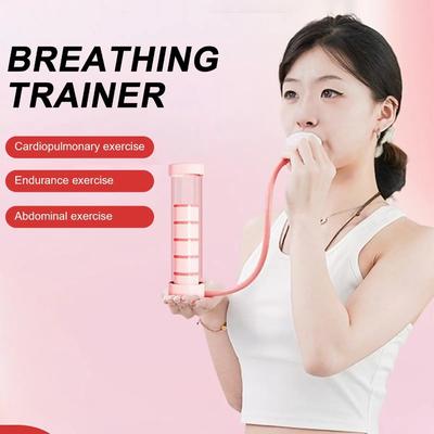 Diaphragm Breathing Dumbbells Adjustable Resistance Abdominal Breathing Breathing Trainer Core Strength Trainer Lungs Workout