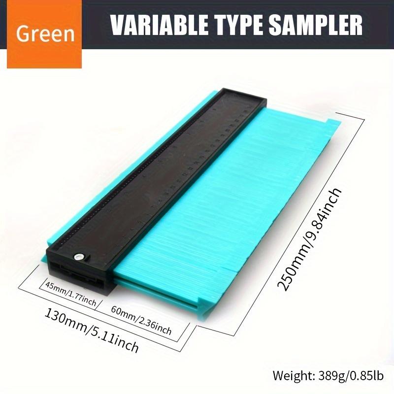Shape Contour Gauge Duplicator Profile Measuring Angle Ruler Thickness Gauge Contour Template Copy Duplicator Woodworking Tools