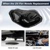 For Toyota Camry Lower Sienna Highlander Venza Avalon Lexus ES300h NX300h 121010V010, 264-474 Oil Pan Sump with Drain Plug