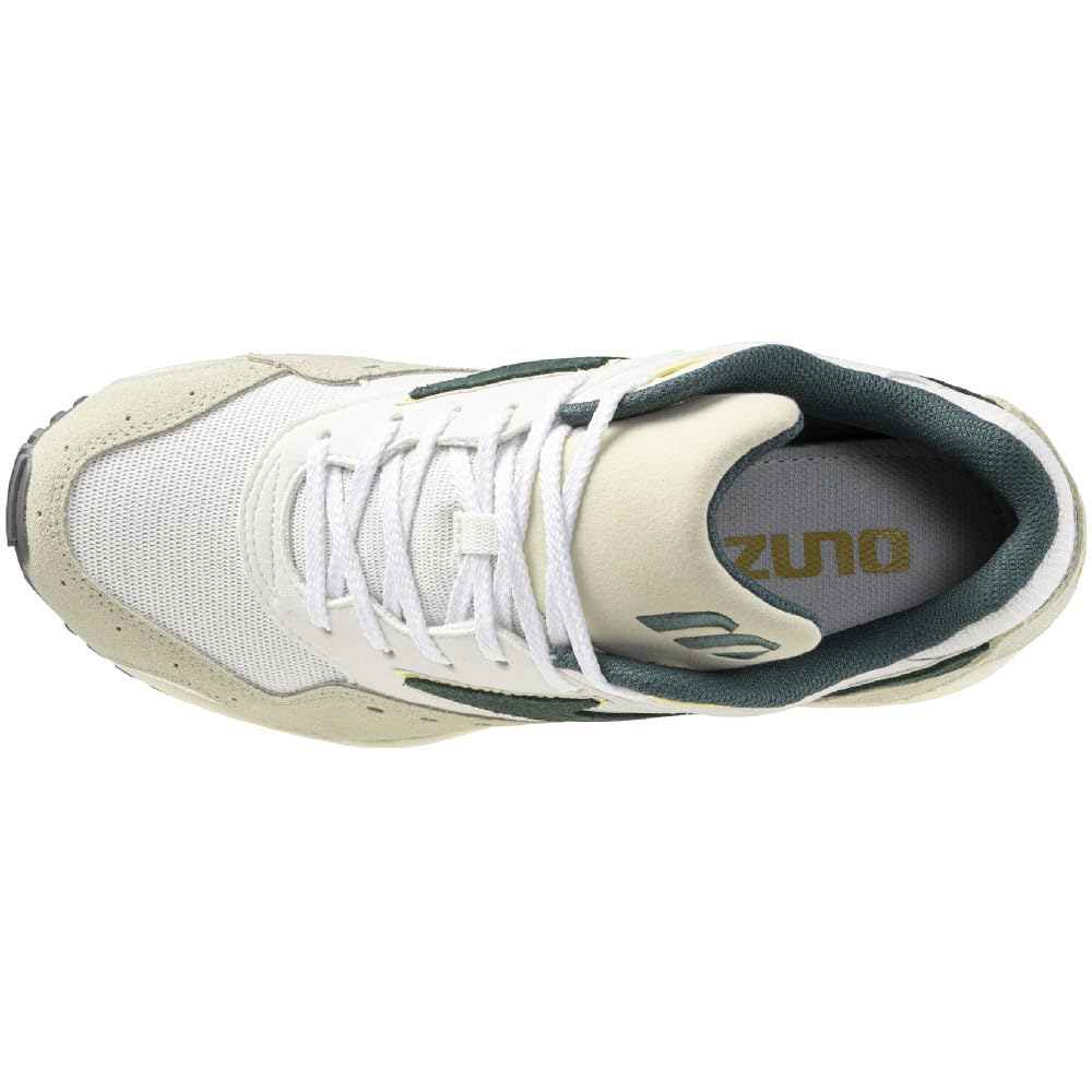 Mizuno Contender Perfect for and x Green x Size 2E Sneakers, Commuting, School, Lifestyle, Stylish, Off-White Beige, 25.0 cm,