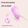 OIDOOIN Double Wide Head Soft Bristle Adult Toothbrush 10-Pack