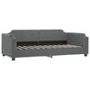 Vidaxl Extendable Daybed, Dark Grey, 80X200 Cm, Fabric