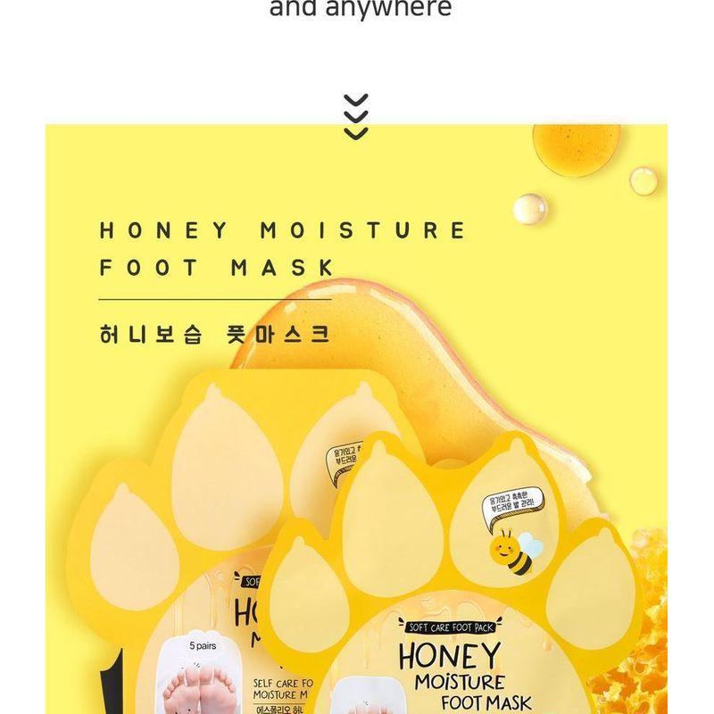 esfolio - Honey Moisture Foot Mask Set