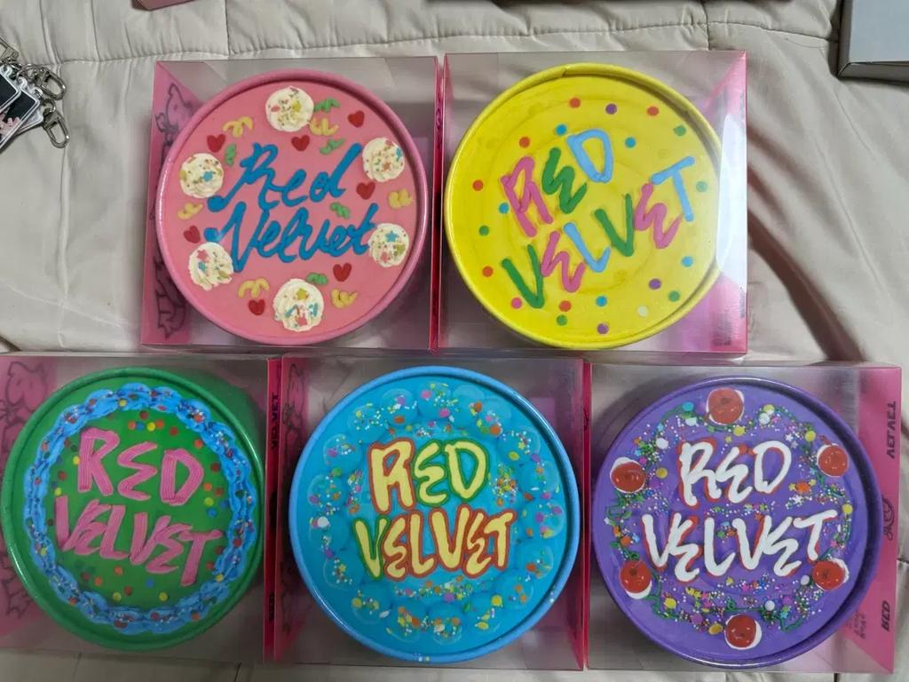 RED VELVET birthday cake album limited edition Used