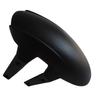 Black PVC Motorcycle Rear Wheel Cover Fender Splash Guard Mudguard with Bracket