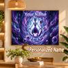 Mewtwo Custom Name Diamond Painting Personalized 5D Full Drill DIY Diamond Art Home Decor