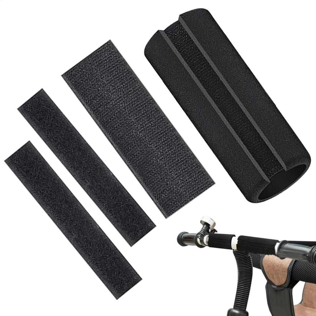 Motorcycle Steering Wheel Cover, Fitness Equipment Handle Grip, Dual Opening Design Buffer Sponge Grip