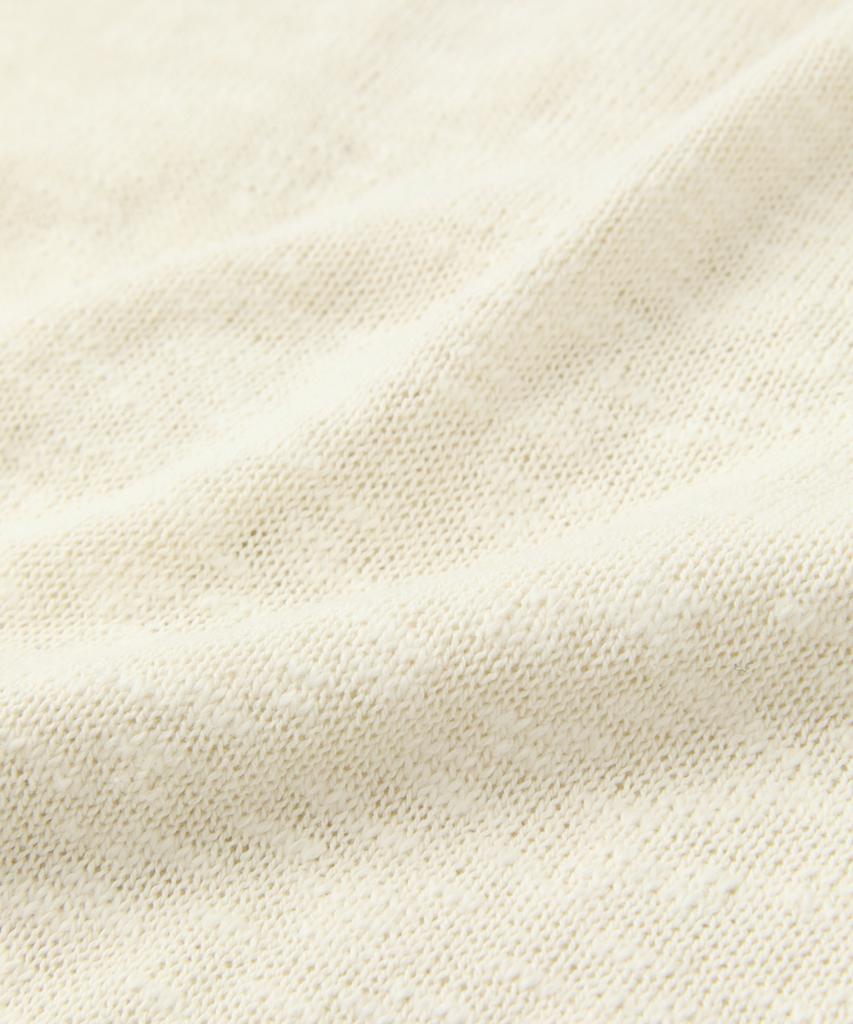 COFWI Shade Knit Trucker Jacket Ivory