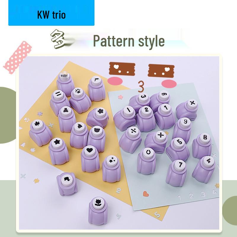 Kede You YHQ Kleine Prägemaschine: Kindergarten Musterlocher & Planer Lochpräger