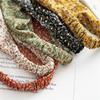 Cross-border Spring Womens Versatile Closed-head Triangular Scarf Stretchy Handmade Headband European American-style