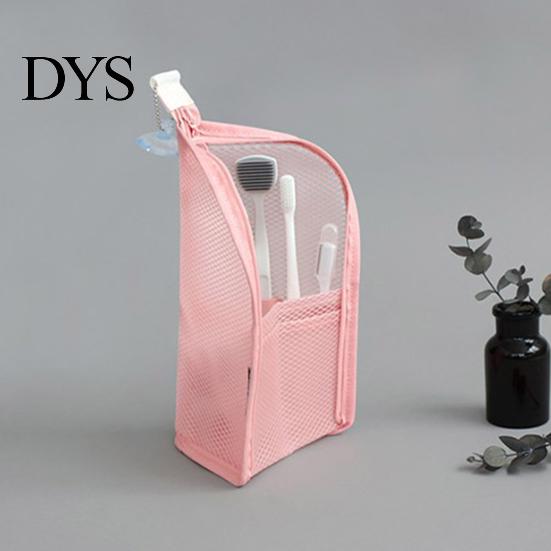 Sturdy Travel Organizer for Skincare And Brushes Portable Toiletry Bag, with Reinforced Stand-up Base Multi-compartment Leakproof Bag Shampoo Bottles