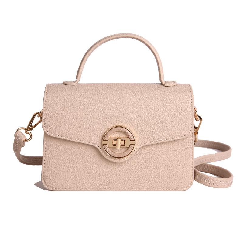 Stylish Simple Fashion Casual Portable Small Square Bag Women's 2025 Autumn New Trend Commuter Messenger Shoulder Bag