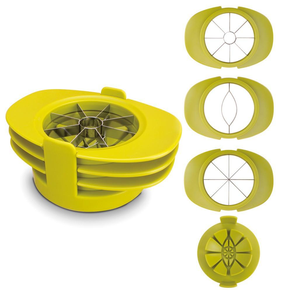 4PCS Household Fruit Slicer Apple Slicer Mango Corer Kitchen Fruit and Vegetable Tool Multifunctional Fruit Slicer коричневый