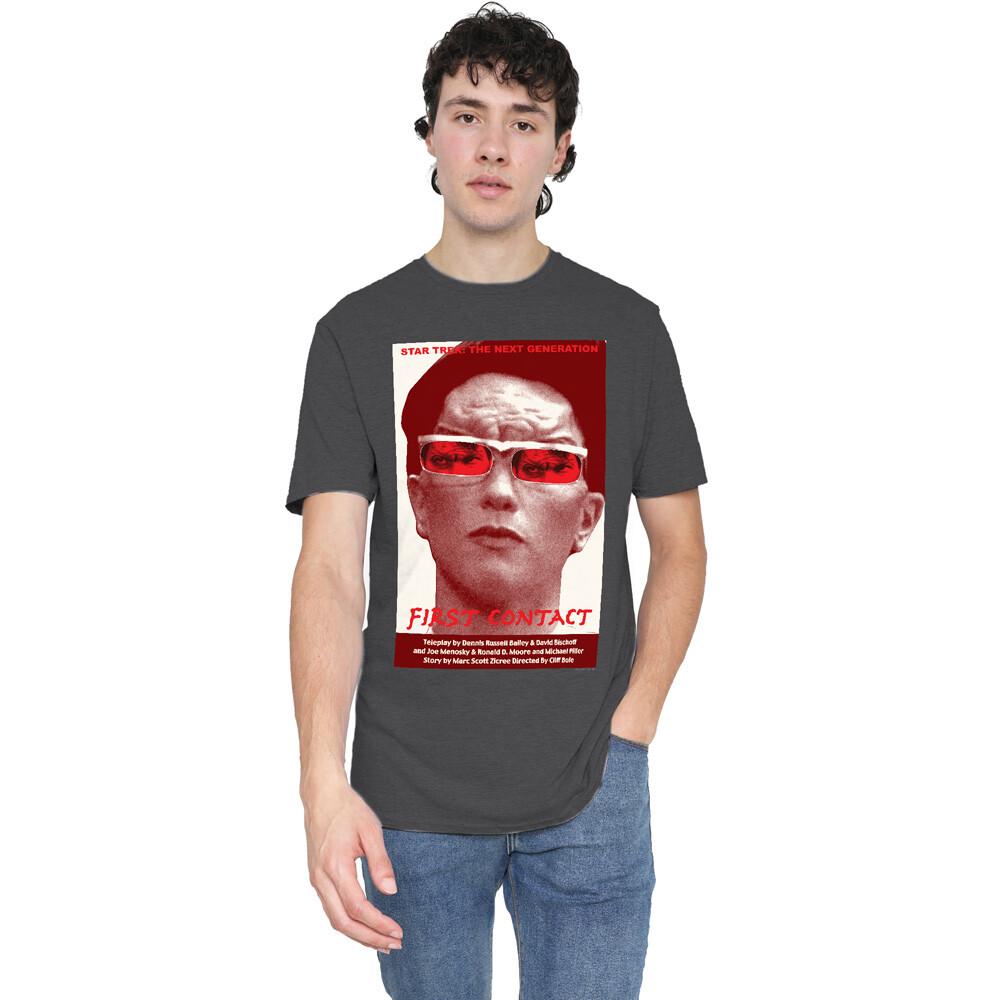 Star Trek TNG Season 4 Episode 15 T-Shirt S-2XL, Charcoal Unisex T-Shirt XXL