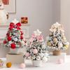 35cm DIY Christmas Tree With LED Light Mini Desktop Tree Christmas Decoration New Year Gift Home Christmas Ornaments
