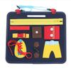 Felt Busy Board Toddlers Sensory Board Educational Activities for Learning Fine Motor Skills