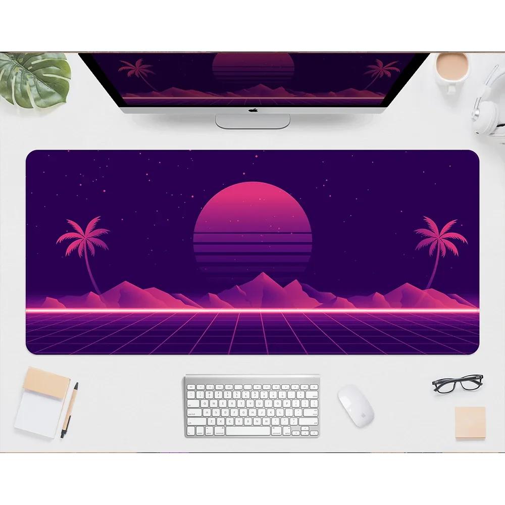 Japanese Anime Big Mouse Pads Cute Mousepads HD Large XXL Office Gamer Rubber Mat Company Desk Pad Design Table Carpet 800X400