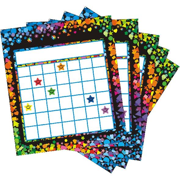 REGELETO 80 Pack Incentive Reward Chart for Classroom Home Behavior for Students with 2400 Pieces Star Stickers