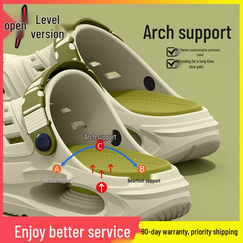 Men's 2025 Summer Outdoor Non-slip Arch Support EVA Sandals