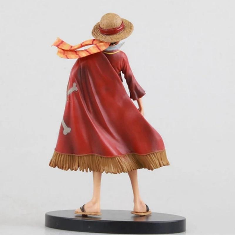 15-årsjubileum Japan Anime Figur Monkey D Luffy Figur Ferdigvarer PVC Action Figur Collection Modell Leker 18 cm Figura