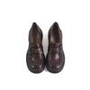 No Foot Grinding~ Thick-soled Deep-mouth Small Leather Shoes for Women, Spring 2025 Cowhide Camellia Loafers, Velvet Single Shoes for Women