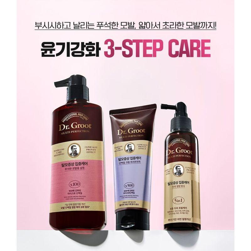 DR. Groot - Multi Perfection Haarausfall Pflege Shampoo Für Glanzloses Haar