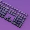 Keycaps 132 Keys Double Shot OEM Profile Light Transmitting PBT Custom Keycap Set for Mechanical Keyboards for Cherry Gateron MX Switches with 7 Shape