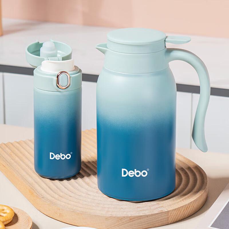 Debo Oakton 304 Stainless Steel Thermos & Mug Set