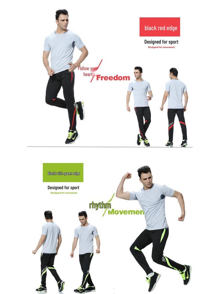 Kids' Slim-Fit & Loose Football Training Pants – Spring/Autumn Style, Casual Sports Long Pants for Students & Adults.