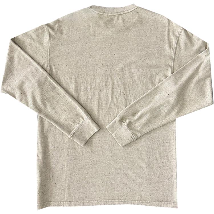Nike Round Neck Sports Casual Comfortable Breathable Long Sleeve T-Shirt Men Tops Light-Yellow DX1002-250