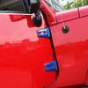 Blue Exterior Door Hinge Cover Trim Bezels Kit For Jeep Wrangler JK JKU 2007-17