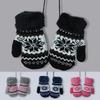 Windproof Kids Winter Gloves Coldproof Baby Gloves Cute Knitted Gloves  Outdoor