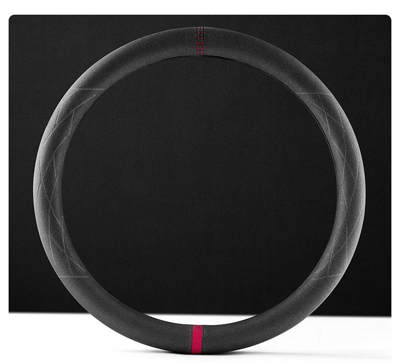 Husă Volan Alcantara Mitsubishi pentru Outlander, Pajero Sport, Eclipse Cross, ASX, Lancer