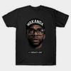 Herren Schwarzes T-Shirt mit Aufdruck Chad Joint No-Cut Transferpapier Druck Baumwoll-T-Shirt