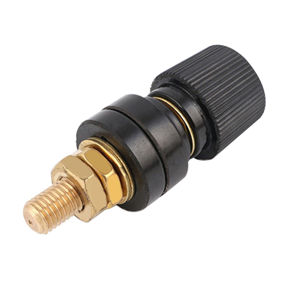 

1Pcs Brass Posts Terminal Blocks Power Supply Terminals M8 555 Welding Machine Inverter Post Connector 100A Red and black чорний